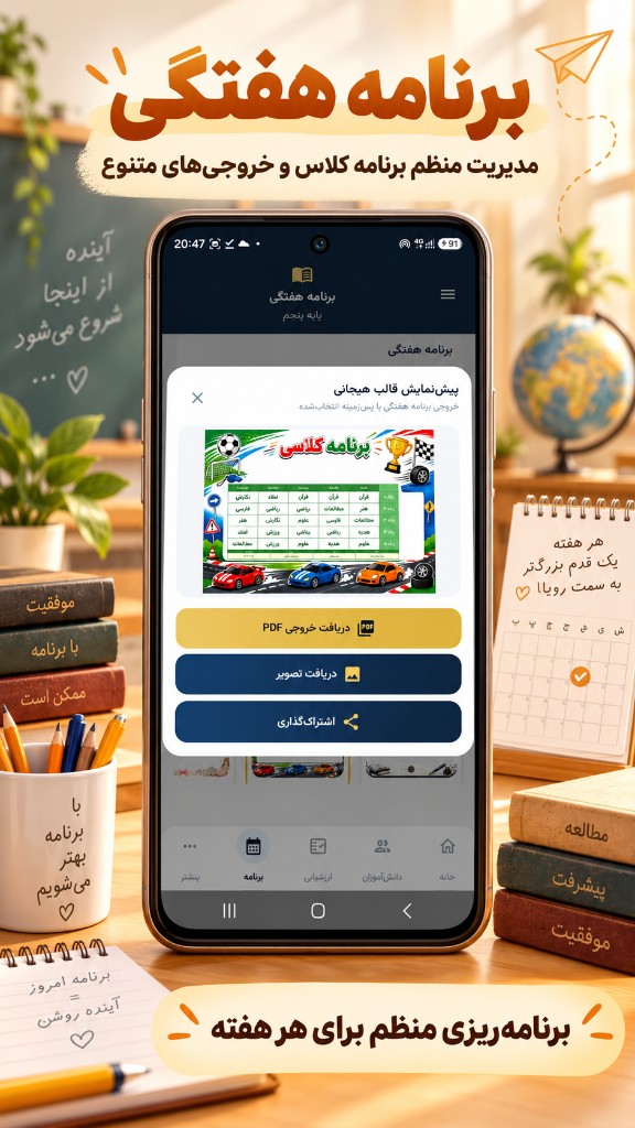 برنامه هفتگی
